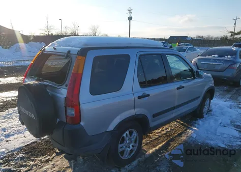 2004 Honda Cr-V Ex из США, поврежденный, VIN SHSRD78884U243733